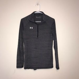 Under Armour Gray Quarter Zip Long Sleeve